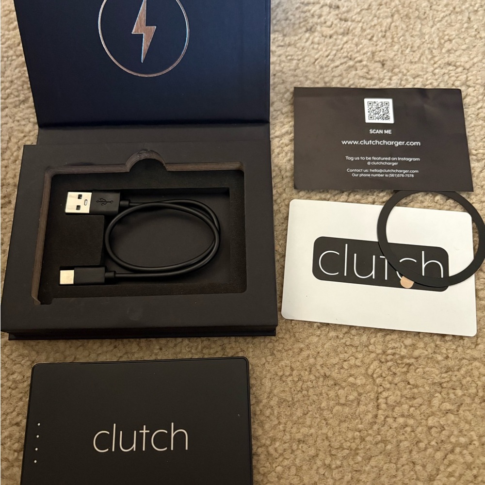 Black Portable Charger